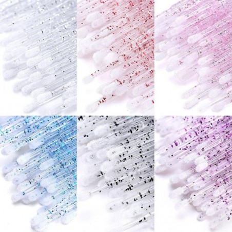 Glitter Microbrushes - 2,5 mm, 100pcs