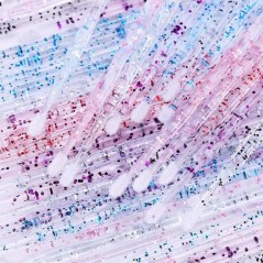 Glitter Microbrushes - 2,5 mm, 100pcs