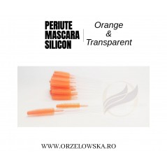 Silicone Mascara Wand for brushing the eyelash extensions- 50 pcs