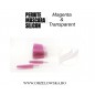 White Silicone Mascara Wand for brushing the eyelash extensions- 50 pcs (light pink & transparent))