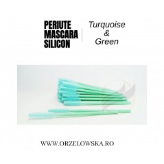 Silicone Mascara Wand for brushing the eyelash extensions- 50 pcs