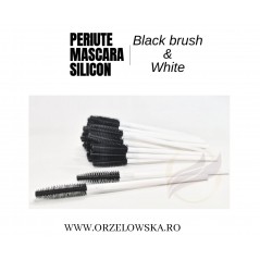 Silicone Mascara Wand for brushing the eyelash extensions- 50 pcs
