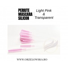 Silicone Mascara Wand for brushing the eyelash extensions- 50 pcs