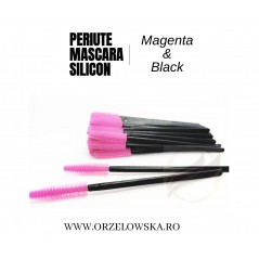 Silicone Mascara Wand for brushing the eyelash extensions- 50 pcs