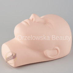 Practice Silicon Mannequin Head + Strip Lashes
