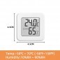 Mini digital thermometer, for measuring humidity and temperature (blue)