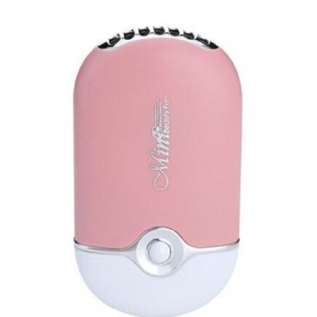 Light Pink Mini Fan USB Eyelash Fan, air condition
