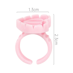 Heart Glue Ring -10 pcs