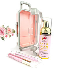 Lash shampoo set, after-care trolley
