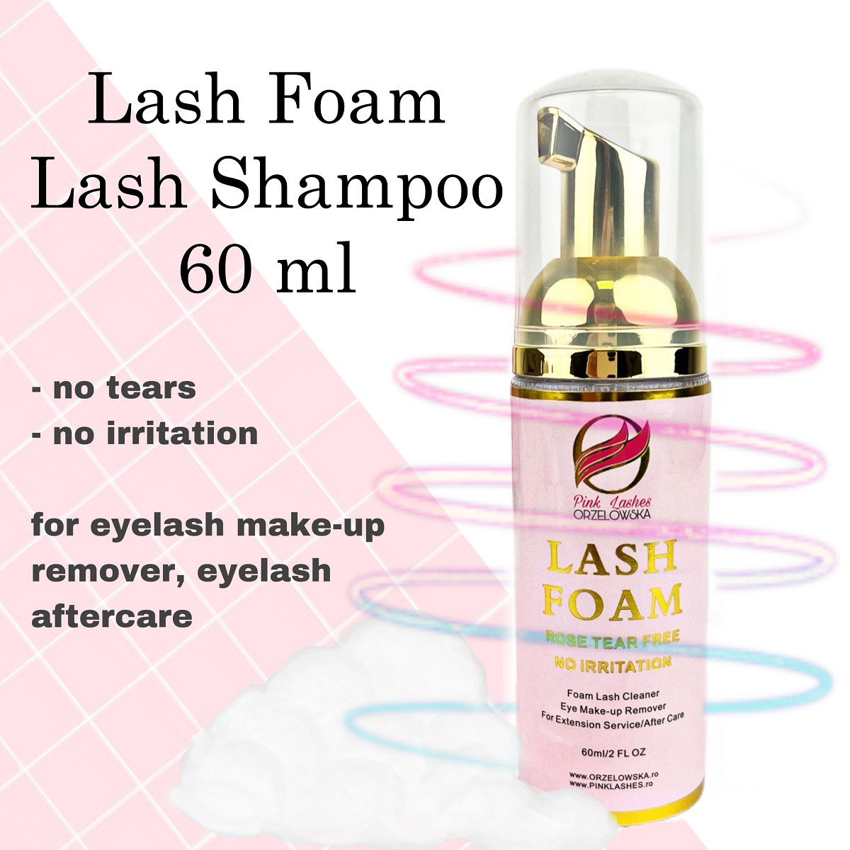 Lash Foam, Shampoo