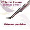 Tweezer no.7 Curved, For Volume Eyelash Extensions