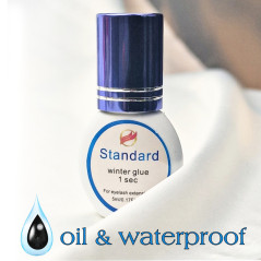 Standard Winter Glue, oil and waterproof , dry time 1 sec. 5ml