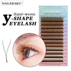 Nagaraku 2D YY, Brown, MIX D 0.07 (8-15MM)