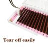 0.07 MIX Nagaraku Dark Brown, for eyelash extension