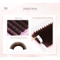 0.07 MIX Nagaraku Dark Brown, for eyelash extension