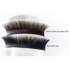 Curl C - dark Brown EyeLashes Butterfly