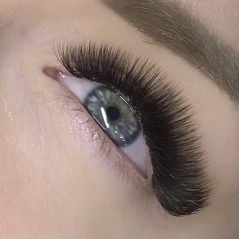 Curl C - dark Brown EyeLashes Butterfly
