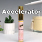 Accelerator for glue - glue bonder for natural and false eyelashes