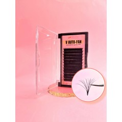 Pre-made V Auto Fan, easy volume flat base